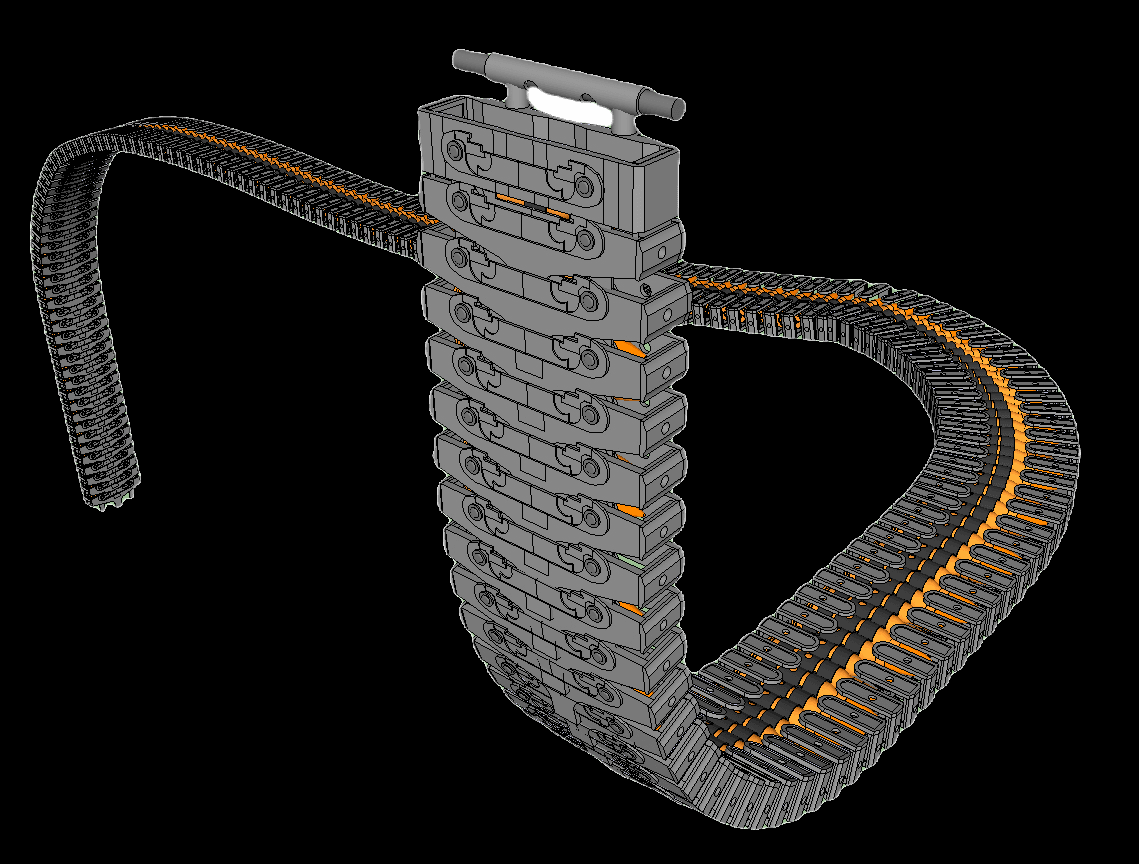 Industrial chute or feed seal area